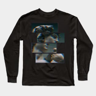 Mr. Marble looking good (David by Michelangelo) Long Sleeve T-Shirt